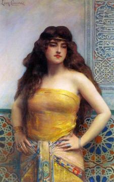 La favorite du sultan Artwork by Leon Francois Comerre
