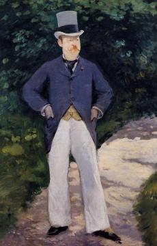Portrait of Monsieur Brun Artwork by Edouard Manet