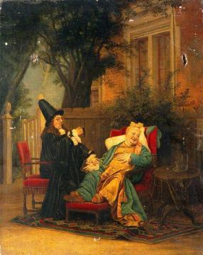 The Doctor's Surprise Artwork by Jehan Georges Vibert