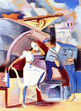 The Sailor and the Girl Artwork by André Lhote