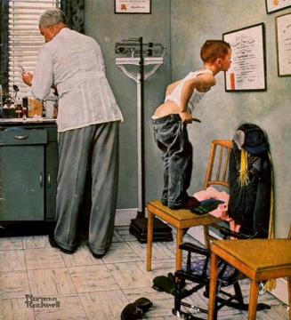 Doctor Artwork by Norman Rockwell