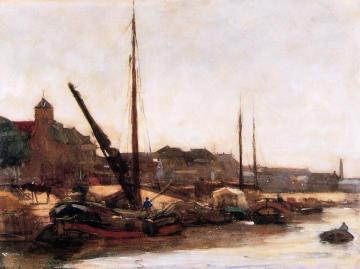 Harbour, Scheveningen Artwork by Floris Arntzenius