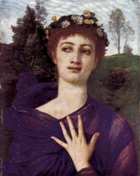 Flora, 1875 Artwork by Arnold Böcklin