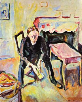 The Poet Fernand Fleuret Artwork by Emile-othon Friesz