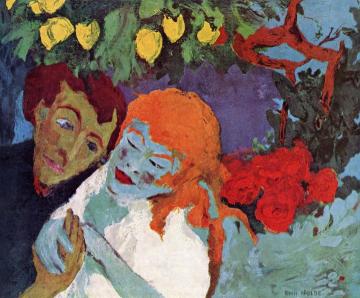 In The Lemon Grove Artwork by Emil Nolde
