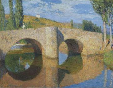 Le Pont Du Labastide Artwork by Henri Martin