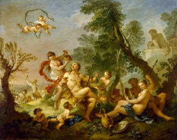 Bacchanal Artwork by Charles-Joseph Natoire