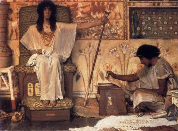 Joseph, Overseer of Pharaoh's Graneries Artwork by Sir Lawrence Alma Tadema