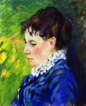 Portrait of the Artist's Wife Artwork by Armand Guillaumin