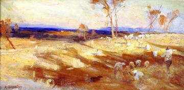 Impression For 'golden Summer' Artwork by Sir Arthur Streeton