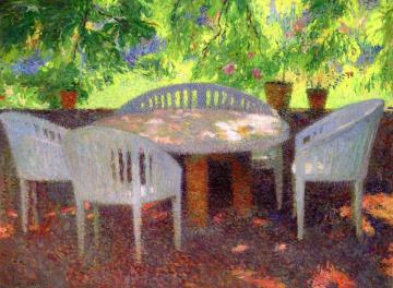 Sous le grand marrionier deMarquayrol Artwork by Henri Martin