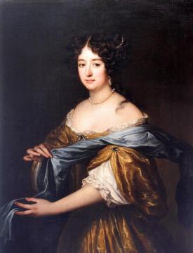 Portrait Of Konstancja Krystyna Wielopolska Née Komorowska Artwork by Pierre Mignard
