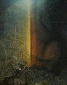 The Destruction of Pharaoh's Host Artwork by Samuel Colman