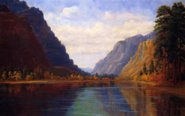 Clark Fork Of The Columbia River, Near Eddy Montana Artwork by Abby Williams Hill