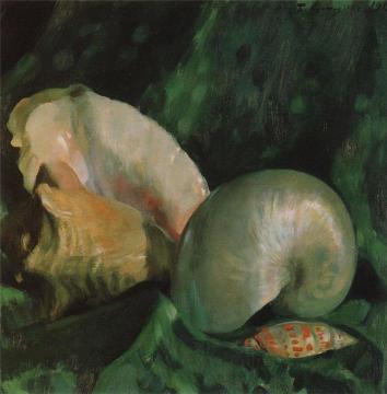 Shells Artwork by Boris Mikhailovich Kustodiev