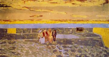 Twilight at Le Pouliguen Artwork by Edouard Vuillard