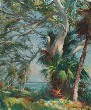 Banyan Tree Artwork by Emile Gruppe