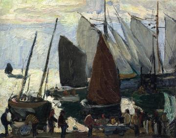 St. Ives, Cornwall, England Artwork by Richard Haley Lever