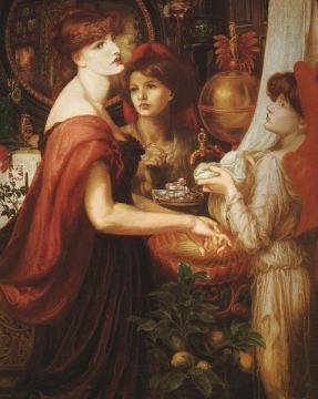 La Bella Mano Artwork by Dante Gabriel Rossetti