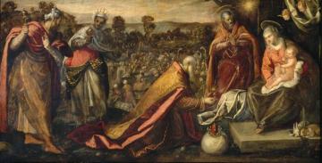 Adoration Of The Magi Artwork by Tintoretto Jacopo