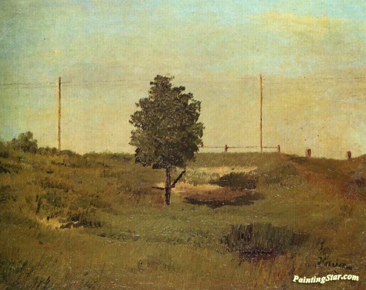 A Telegraph Posts Artwork by František Kaván