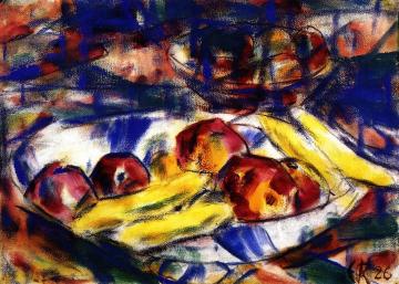 Still LIfe with Fruit Artwork by Christian Rohlfs