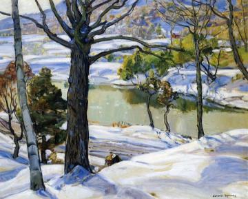 Lone Oak Artwork by George Gardner Symons
