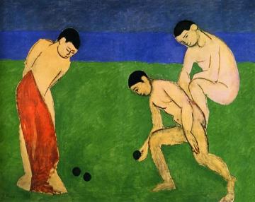Game of Bowls Artwork by Henri Matisse