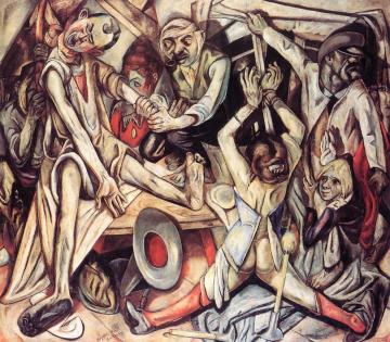 The Night Artwork by Max Beckmann