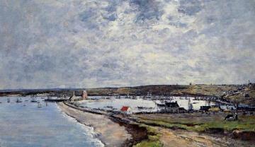 General View of Camaret Artwork by Eugène-Louis Boudin