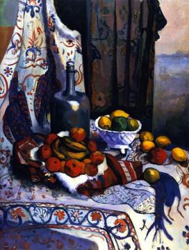 Still Life With Blue Pheasants Artwork by Henri Manguin