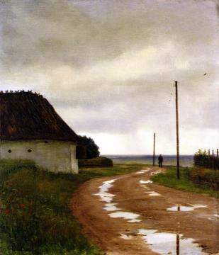 Landscape From Hellebæk Artwork by Carl Heinrich Bloch