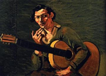 The Guitarist Artwork by Andre Derain