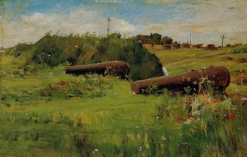 Peace, Fort Hamilton Artwork by William Merritt Chase