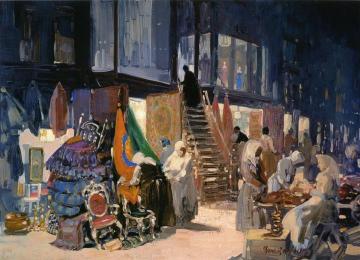 Allen Street Artwork by George Benjamin Luks