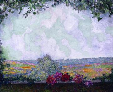 View from the Terrace Artwork by Henri Le Sidaner