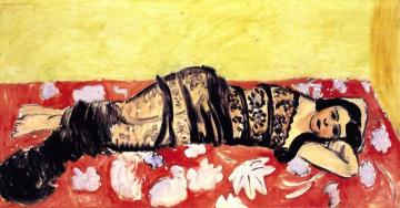 Lorette Reclining Wrapped in a Shawl Artwork by Henri Matisse