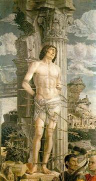 St Sebastian Artwork by Andrea Mantegna