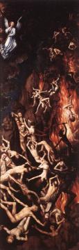 Last Judgment Triptych [right Wing] Artwork by Hans Memling
