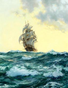 The Glory Of The Seas Artwork by Montague Dawson