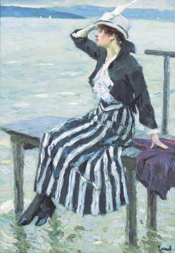 East Wind Artwork by Edward Cucuel