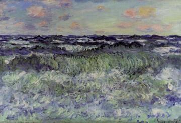 Sea Study Artwork by Claude Oscar Monet