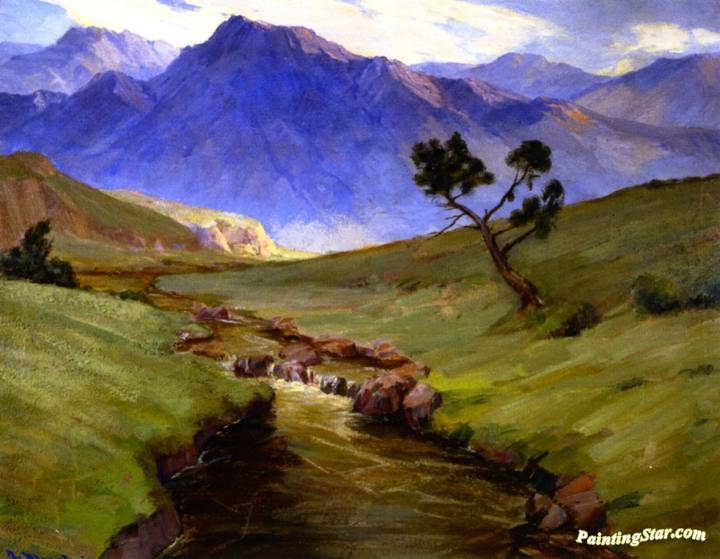 Colorado Scenery Artwork by Jean Mannheim