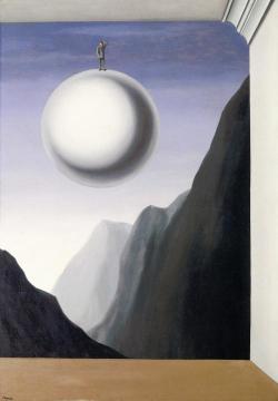 La Reconnaissance Infinie Artwork by Rene Magritte