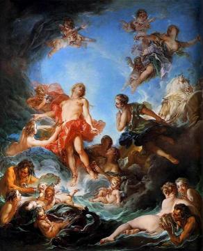 The Rising of the Sun Artwork by Francois Boucher