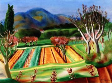 Saint-Tropez Artwork by Moise Kisling