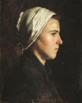 Head of a Woman Artwork by Cecilia Beaux