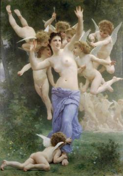 Le Guepier Artwork by William Adolphe Bouguereau