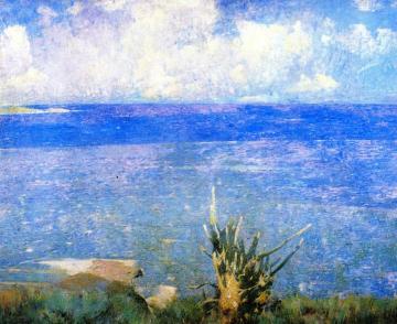 The Caribbean Artwork by Emil Carlsen