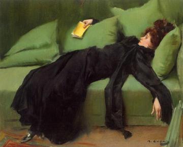 After The Ball Artwork by Ramon Casas i Carbó